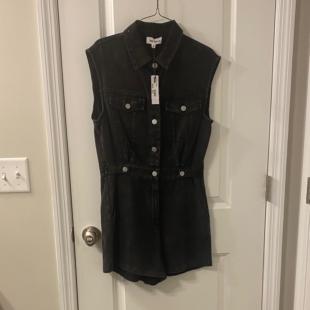 NWT Day Moon Black Romper